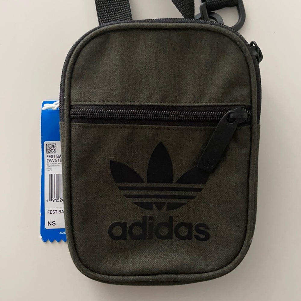 Adidas Small Olive Shoulder Bag